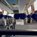 An Interior View of a Modern Bus Designed Specifically for Comfortable Passenger Travel